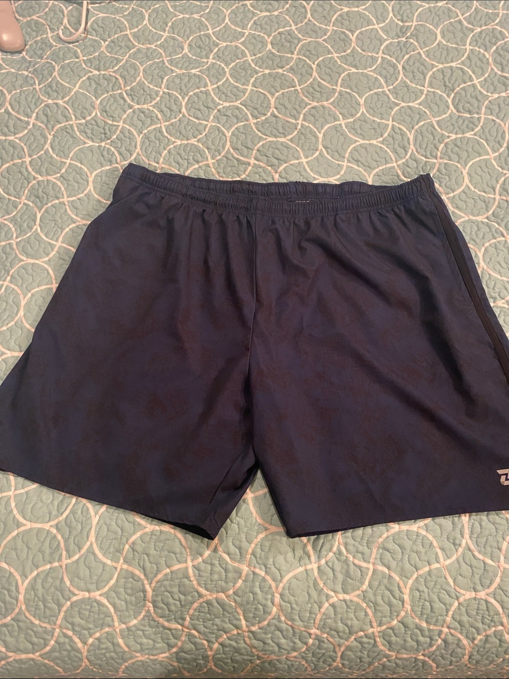 ZELOS Men's Dark Navy Athletic Shorts XXL